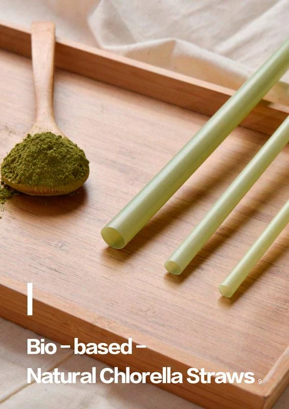 BIO-BASED 植物基系列 - 天然綠藻吸管